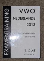 Examentraining VWO Nederlands 2013, Gelezen, WO, Alpha, L&M educatief