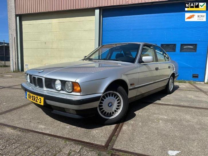 BMW 5-serie 525td Automaat! 170DKM NAP! 1994, Auto's, BMW, Bedrijf, Te koop, 5-Serie, Metallic lak, Diesel, Euro 1, Sedan, Automaat