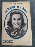 FILMBOEKJE 100 MANNEN EN 1 MEISJE, DEANNA DURBIN, Verzamelen, Ophalen of Verzenden, Gebruikt