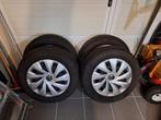 Set winterwielen VW polo met wielkappen, Auto-onderdelen, Banden en Velgen, Ophalen, 15 inch, Banden en Velgen, 185 mm