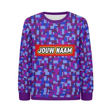 Lego sweater met jouw naam (gepersonaliseerd) beschikbaar voor biedingen