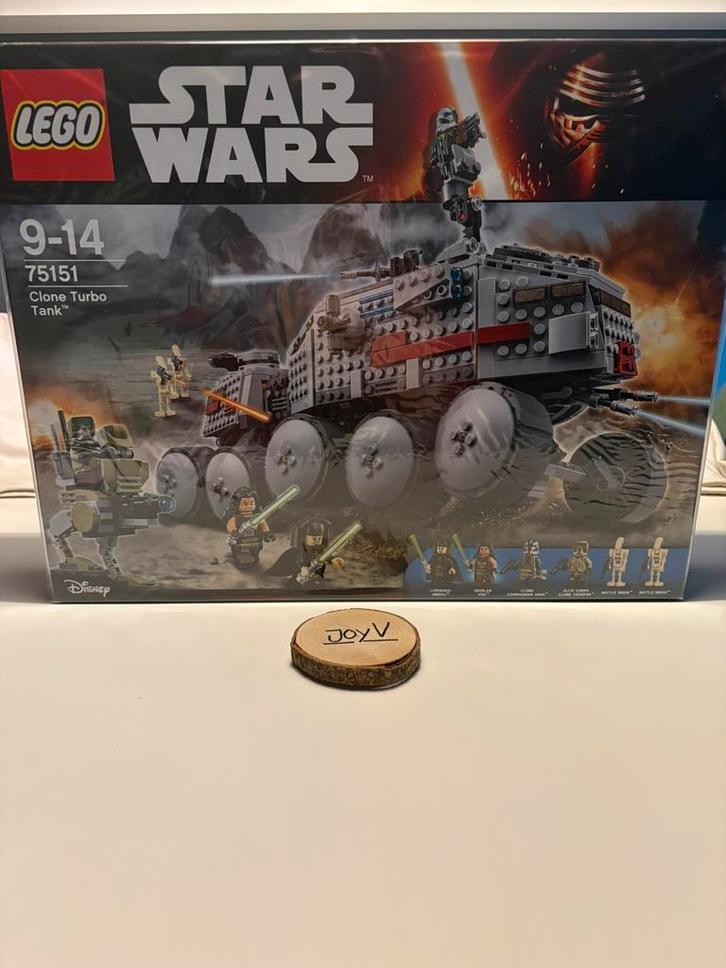 Lego Star Wars 75151 Clone Turbo Tank NIEUW, Kinderen en Baby's, Speelgoed | Duplo en Lego, Nieuw, Lego, Complete set, Ophalen of Verzenden