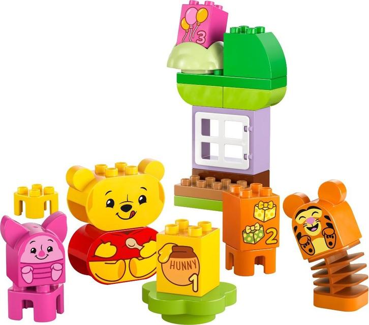 10457 - Duplo: Winnie the Pooh's Birthday Party, Kinderen en Baby's, Speelgoed | Duplo en Lego, Nieuw, Lego, Complete set, Ophalen of Verzenden