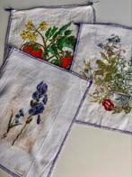 Borduurwerken bloemen, Ophalen of Verzenden, Gebruikt, Handborduren, Overige typen