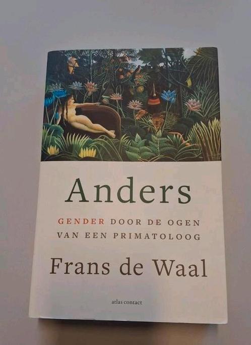Anders, gender door ogen primatoloog Frans de Waal, Boeken, Filosofie, Zo goed als nieuw, Ophalen of Verzenden