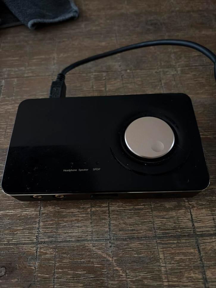 ASUS Xonar U7 MKII Geluidskaart - Topstaat!, Audio, Tv en Foto, Converters, Zo goed als nieuw, Ophalen