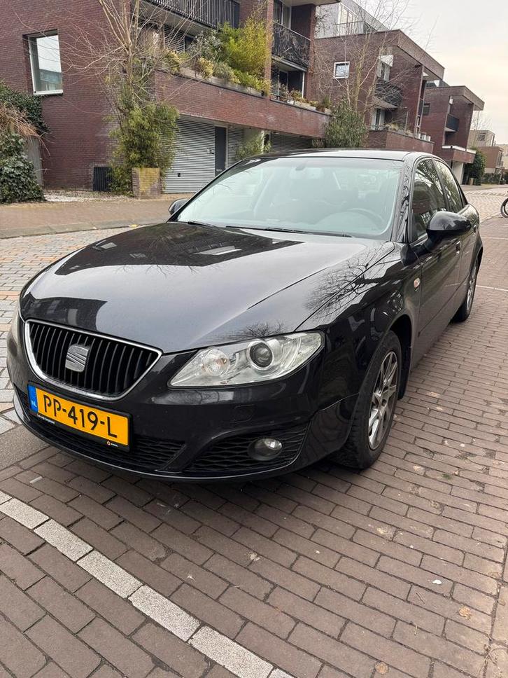 Seat Exeo 2.0 TDI 105KW 2010 Zwart, Auto's, Seat, Particulier, Exeo, ABS, Airbags, Airconditioning, Alarm, Boordcomputer, Climate control