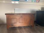 Mooie houten dekenkist, Ophalen, Gebruikt, 50 tot 75 cm, Eikenhout