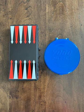 Reiseditie / reisspel backgammon en solitaire beschikbaar voor biedingen