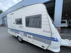 Hobby De luxe Easy 400 SF met voortent, Caravans en Kamperen, Overige typen, Hobby, Bedrijf, 750 - 1000 kg