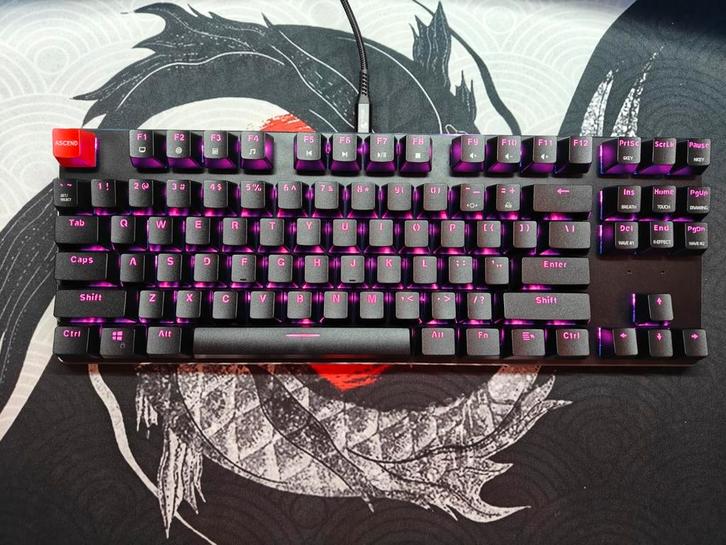 GMMK TKL Mechanisch Gaming Toetsenbord, Computers en Software, Toetsenborden, Zo goed als nieuw, Gaming toetsenbord, Ophalen of Verzenden