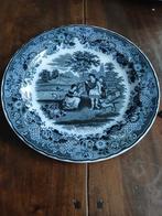 Ruth&Boaz wandbord,Petrus Regout Maastricht, 26cm, Ophalen of Verzenden