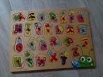 Houten Alfabet Puzzel, Ophalen, Zo goed als nieuw, Puzzelen