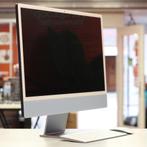 iMac 2021 24 Inch M1 8Core CPU/7Core GPU/8GB/256GB SSD Blauw, Computers en Software, Apple Desktops, Apple, Zo goed als nieuw