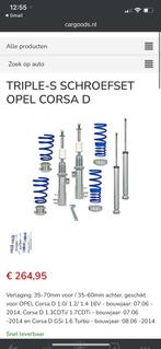Triple s schroefset opel corsa d (opc), Ophalen of Verzenden