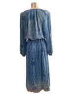 Sissel Edelbo maxi jurk M, Maat 38/40 (M), Blauw, Ophalen of Verzenden, Zo goed als nieuw