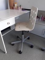 2 ikea bureaustoelen jules  wit, Huis en Inrichting, Bureaustoelen, Gebruikt, Bureaustoel, Wit, Ophalen