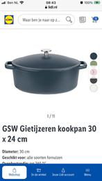 Grote gietijzeren pan, Ophalen, Zo goed als nieuw, Gietijzer, Koekenpan of Braadpan