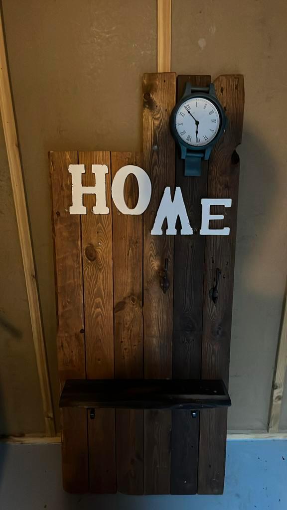 Uniek handgemaakt houten wandpaneel, Huis en Inrichting, Woonaccessoires | Wanddecoraties, Ophalen