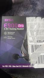 EKSA E900 Pro 2-in-1 Gaming Headset – Nieuw in doos!, Ophalen of Verzenden, Zo goed als nieuw, Dvd