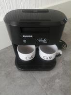 1of 2 kops koffiezetapparaat Philips Café Duo, Witgoed en Apparatuur, Koffiezetapparaten, Koffiemachine, Gemalen koffie, Ophalen of Verzenden