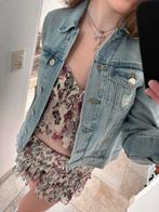 Blauwe spijkerjas Vero Moda Denim, Verzenden, Zo goed als nieuw, Maat 34 (XS) of kleiner, Blauw