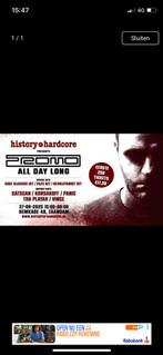 2x History of hardcore Promo all day long, Twee personen