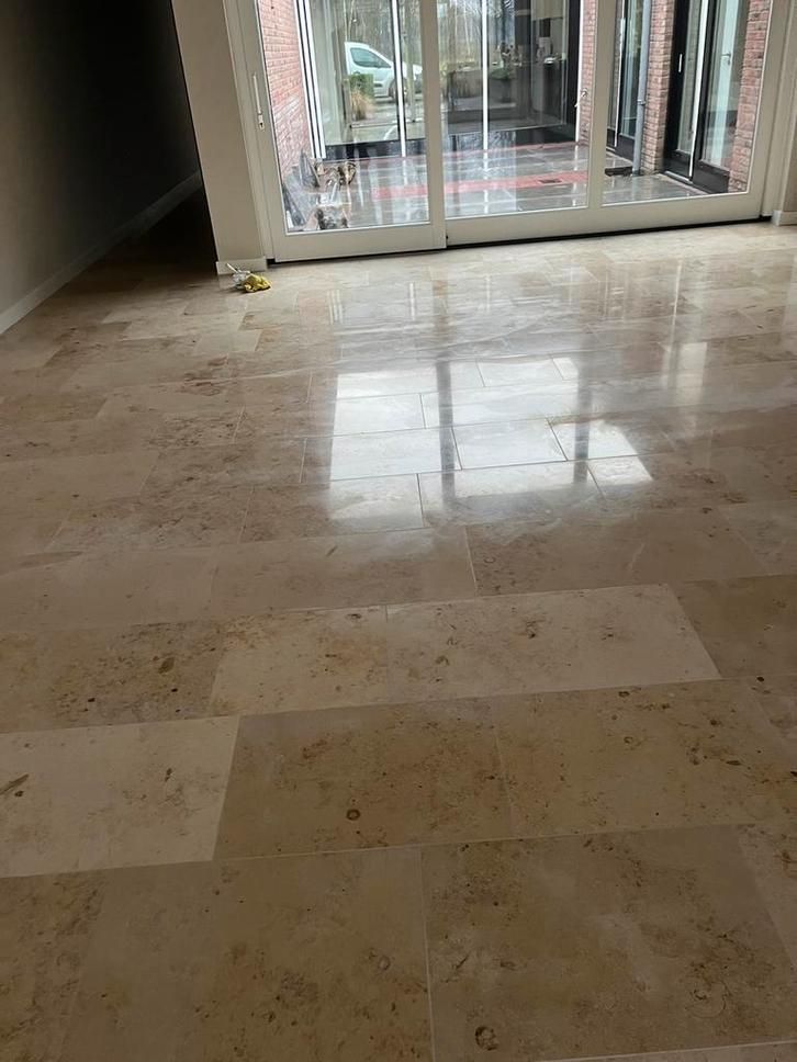 Marmer en travertin vloer polijsten, Doe-het-zelf en Verbouw, Tegels, Nieuw, Marmer, Minder dan 5 m², Ophalen of Verzenden