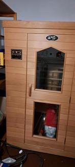 2 persoons infrarood sauna, Sport en Fitness, Sauna, Ophalen, Zo goed als nieuw, Infrarood, Complete sauna