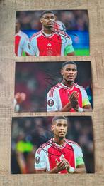 Gesigneerde Jorrel Hato Ajax foto, Ophalen of Verzenden, Nieuw, Ajax, Spelerskaart