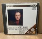 Beethoven Sonatas - Bruno-Leonardo Gelber - DENON PGC, Cd's en Dvd's, Ophalen of Verzenden, Classicisme, Zo goed als nieuw, Kamermuziek