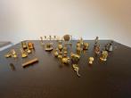 Set koperen/messing miniaturen – voor letterbak / poppenhuis, Ophalen of Verzenden, Gebruikt, Decoratie
