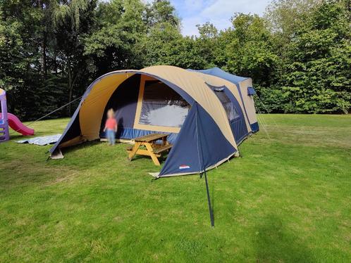 Cabanon Stratos vouwwagen + luifel (2007), Caravans en Kamperen, Vouwwagens, Cabanon, tot en met 6, Blauw, Aanwezig, Ophalen