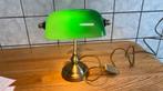 Bankierslamp notaris lamp klein model 45 euro, Huis en Inrichting, Lampen | Tafellampen, Ophalen of Verzenden, Zo goed als nieuw