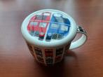 Grote mok met deksel LONDON dubbeldekker, Huis en Inrichting, Ophalen of Verzenden, Zo goed als nieuw, Overige stijlen, Kop(pen) en/of Schotel(s)