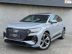 Audi Q4 Sportback e-tron 35 S-Line Pano RS-stoelen Nardo, Auto's, Automaat, Achterwielaandrijving, Gebruikt, Origineel Nederlands