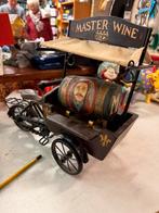 bakfiets met een houten  bak,  Master Wine".schaalmodel, Ophalen, Zo goed als nieuw
