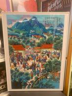 Met verf ingekleurde tekening van Cheng Minsheng, Ophalen