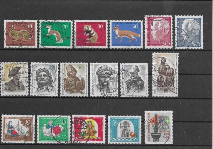 Berlijn, jaargang 1967, gestempeld, kompleet., Postzegels en Munten, Postzegels | Europa | Duitsland, Gestempeld, Overige periodes
