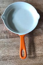 Creuset skillet 16 cm, Koekenpan of Braadpan, Ophalen of Verzenden, Zo goed als nieuw, Gietijzer