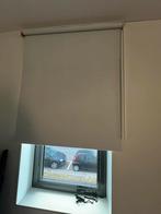Rolgordijn Verduisterend 100x195 cm, Ophalen, 100 tot 150 cm, Wit, Zo goed als nieuw
