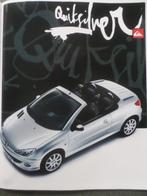 Peugeot 206 CC Coupe & Cabrio Quicksilver Brochure, Verzenden, Zo goed als nieuw, Peugeot