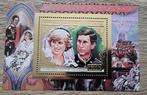 CENTRAL AFRICA 1981 - MNH - GOLD - PRINCESS DIANA - QUEEN, Postzegels en Munten, Overige landen, Verzenden, Postfris