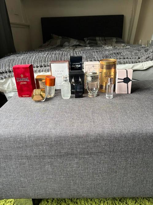 Lege parfum verpakkingen bekende merken, Verzamelen, Parfumverzamelingen, Gebruikt, Parfumfles, Ophalen of Verzenden