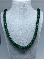 Ketting met Natuurlijke Smaragden 4-7 mm (45 cm), Ophalen, I, 5646JA, Met edelsteen