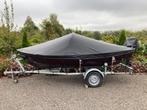 Sloep - 5 persoons compleet vaarklaar inclusief trailer, Watersport en Boten, Sloepen, Ophalen, Tot 10 pk, 3 tot 6 meter, Buitenboordmotor