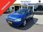 Opel CORSA VERKOCHT! SOLD!, Auto's, Opel, Gebruikt, Blauw, Bedrijf, Handgeschakeld