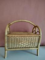 Vintage Rotan Tijdschriftenrek, Ophalen of Verzenden, Gebruikt