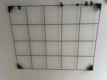 Memobord met clips, zwart, 60x75 cm SÖSDALA beschikbaar voor biedingen