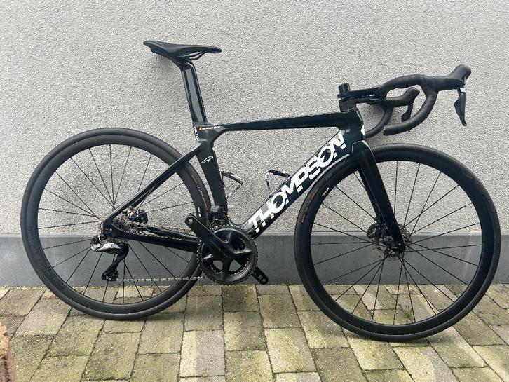 Thompson falcon, Fietsen en Brommers, Fietsen | Racefietsen, Gebruikt, Overige merken, Minder dan 10 versnellingen, Carbon, 49 tot 53 cm